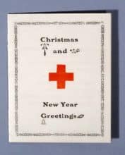 Christmas card from HMNZ HS MARAMA 1917 Christmas card from HMNZ HS MARAMA 1917