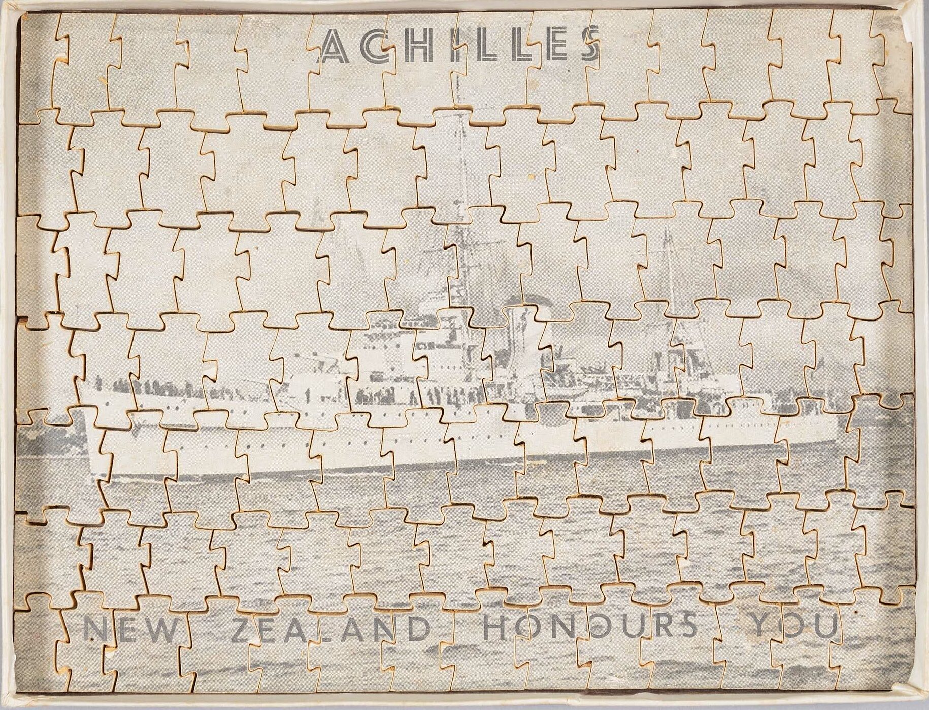 HMS Achilles Jigsaw Puzzle. 2022.5.1
