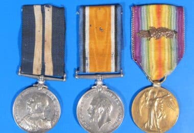 Medals incl DSM awarded to CMM E.F CHIVERS for second raid on Ostend 9 May 1918 Medals incl DSM awarded to CMM E.F CHIVERS for second raid on Ostend 9 May 1918