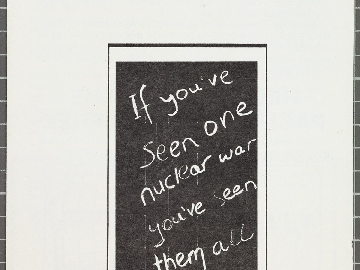 Moruroa pamphlet