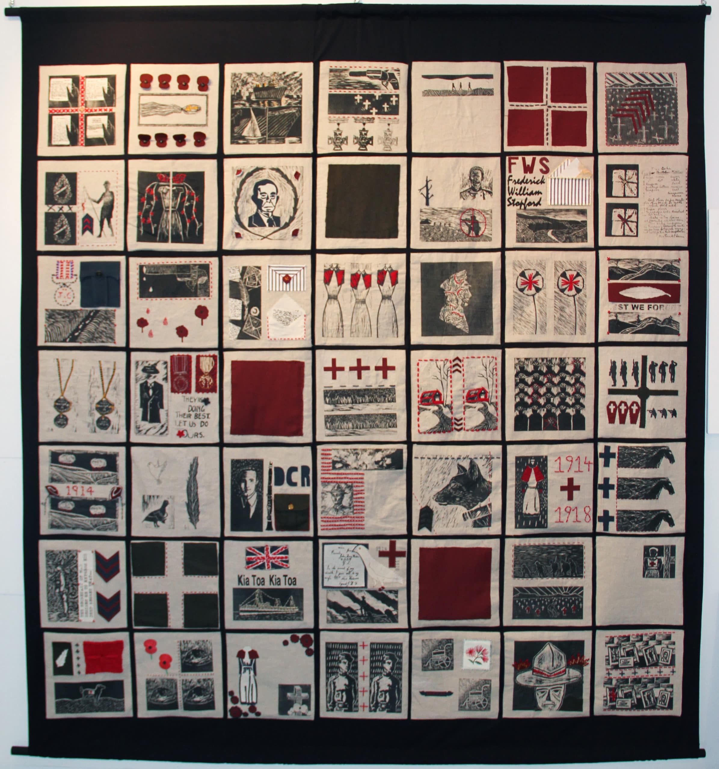 st-cuths-home Final quilt artwork, St Cuthbert's College