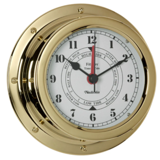 Brass Tide Clock